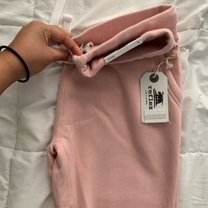 Pink joggers
